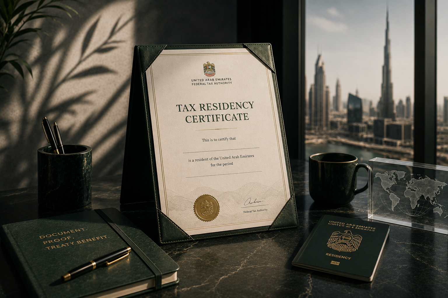 Tax Residency Certificate in UAE: When It Matters