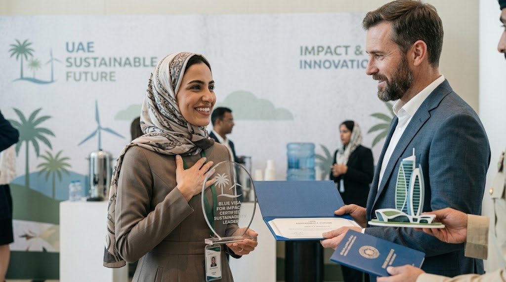 The 2026 Guide to the UAE Blue Visa. For Tech and Sustainability Entrepreneurs