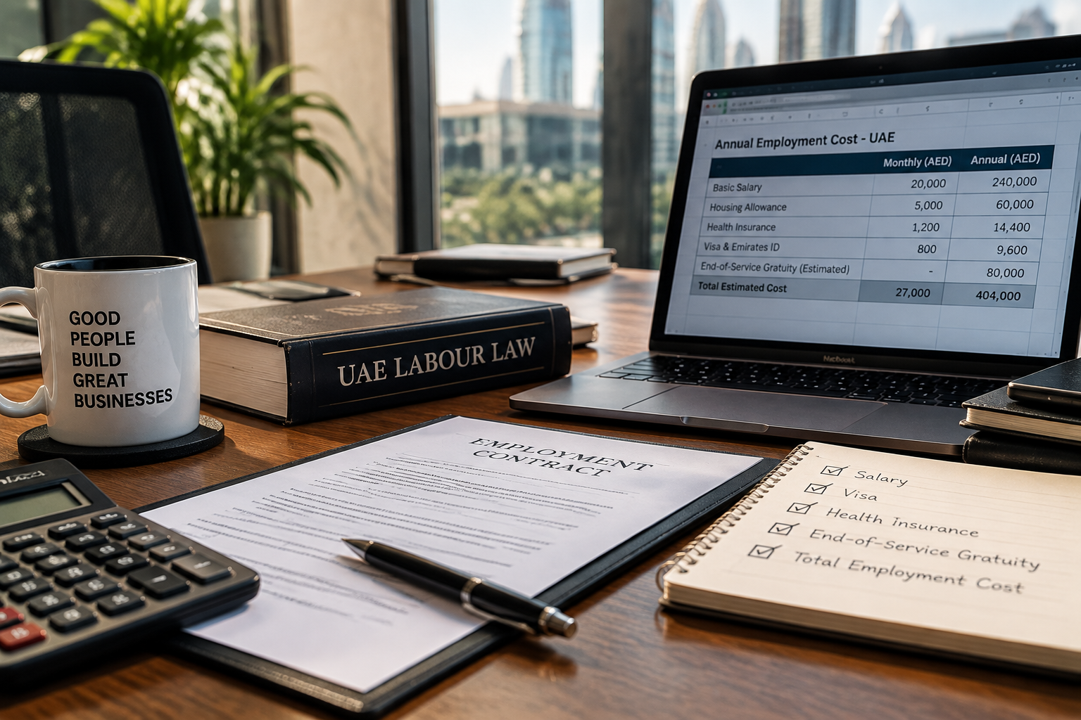 UAE End-of-Service Gratuity 2026: A Guide for UK Business Owners Hiring Staff in the UAE
